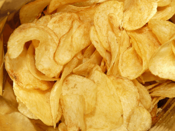 Domowe chipsy ziemniaczane